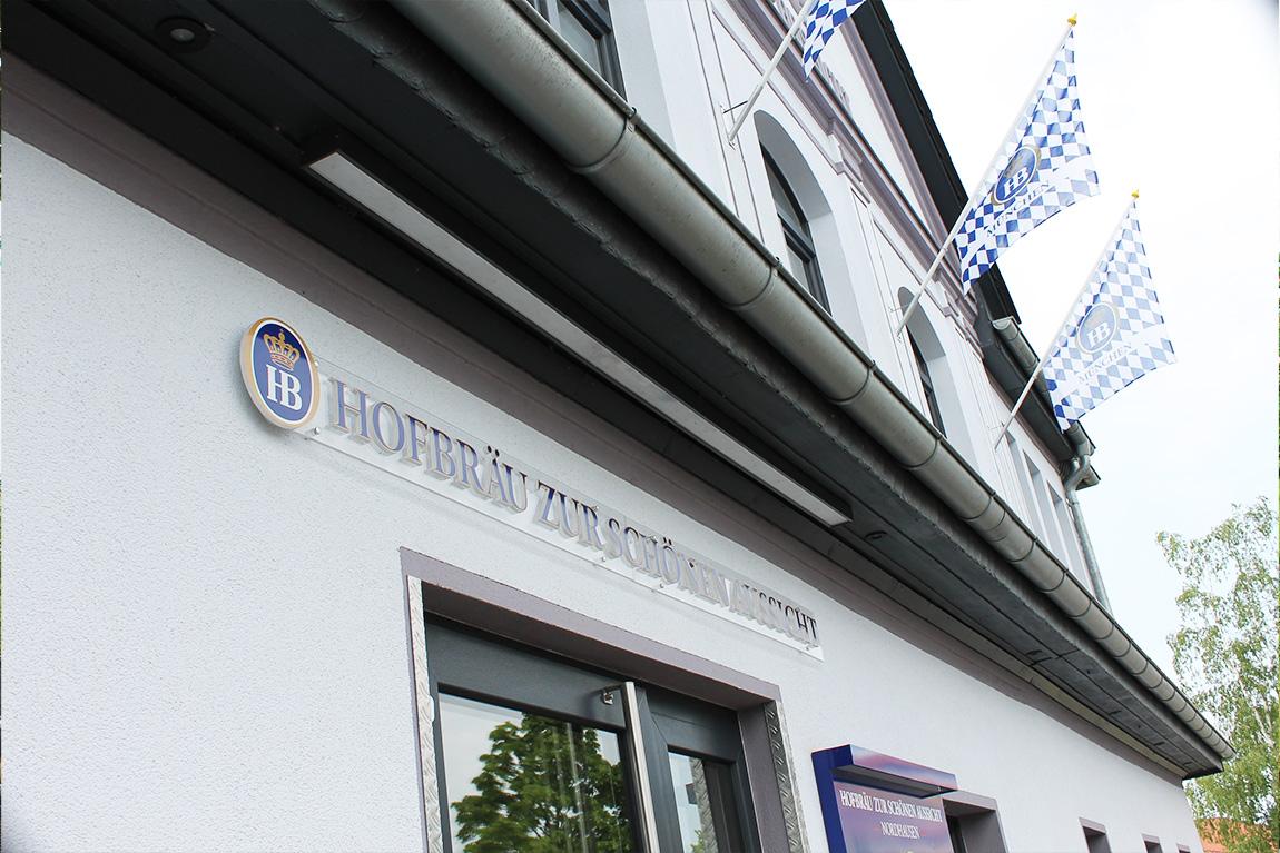 Außenbereich Hofbräu Nordhausen