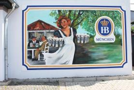 Außenbereich Hofbräu Nordhausen